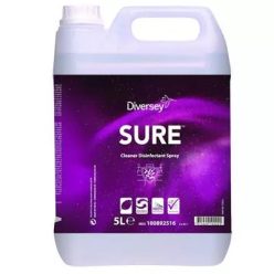   Sure Cleaner Disinfectant spray fertőtlenítő hatású tisztítószer, élelmiszerrel érintkező felületekhez, 100%-osan lebomló 5L