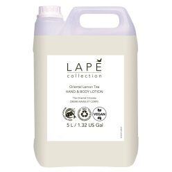   LAPĒ Collection Sakura illatosított, hidratáló kéz- és testápoló krém 5L - Keleti citromfű tea