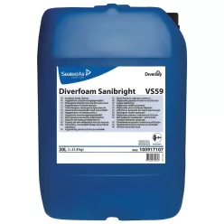   Divosan Sanibright VS59 20L - Quat mentes, nem oxidáló, lúgos hab tisztító fertőtlenítő