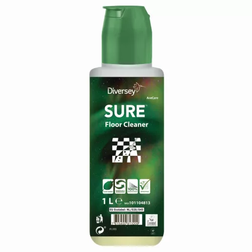 SURE Floor Cleaner AC 1L - Padozattisztító szer, növényi alapú, 100%-osan lebomló