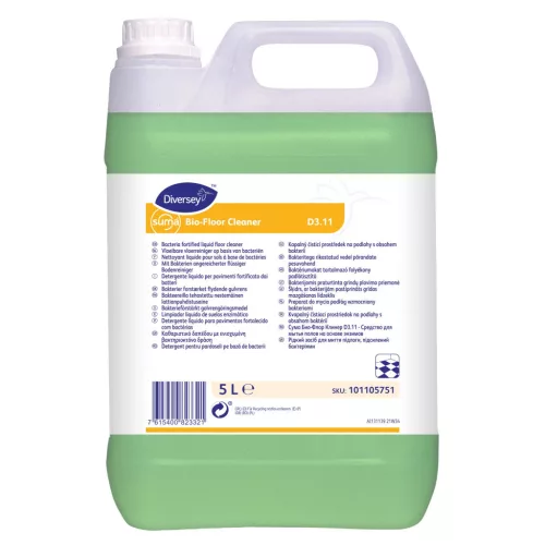 Suma Bio-Floor Cleaner D3.11 5L - Hasznos baktériumokkal dúsított folyékony padlótisztító
