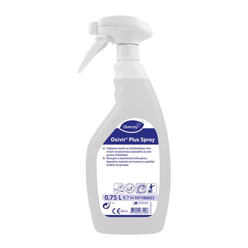 Oxivir Plus Spray hidrogén-peroxid alapú, folyékony tisztító-, fertőtlenítőszer 750ml