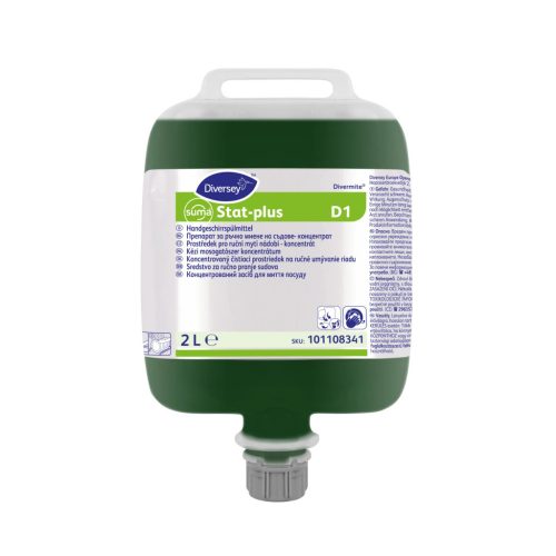 Suma Stat-plus D1 baktericid hatású, kézi mosogatószer 2L