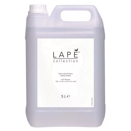 Lapé Collection Sakura Sea Breeze frissítő, trendi illatú folyékony szappan 5L