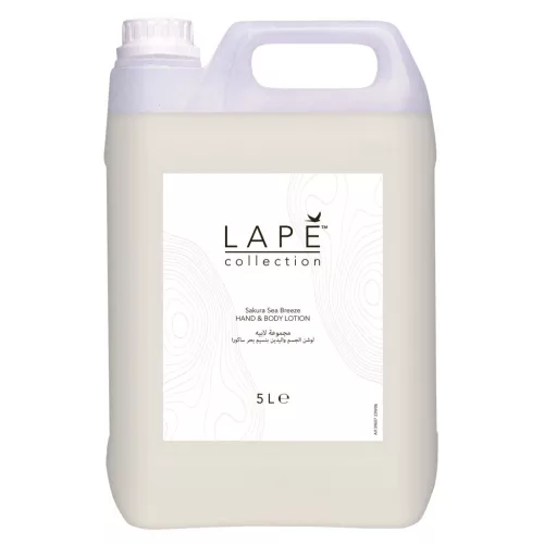 LAPĒ Collection Sakura illatosított, hidratáló kéz- és testápoló krém 5L - Sea Breeze