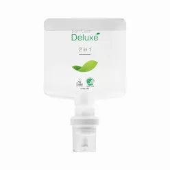  Soft Care Deluxe 2 in 1 1.3L - Környezetbarát, kondicionáló sampon, balzsam és tusfürdő