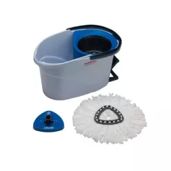   Vileda UltraSpin Mini Starter Kit (pedálos vödör+forgófejes moptartó+mop) NYÉL NÉLKÜL