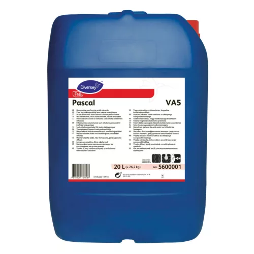 Pascal VA5 20L - Salétromsav alapú, nagy hatékonyságú tisztítószer
