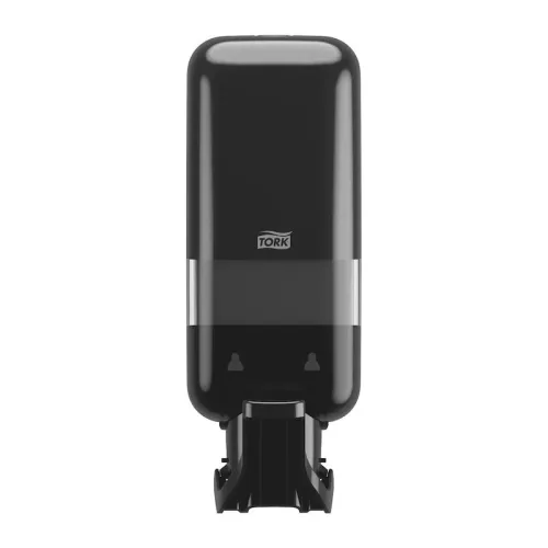 Tork szappan- és kézfertőtlenítő-adagoló, könyökkaros S4 - fekete