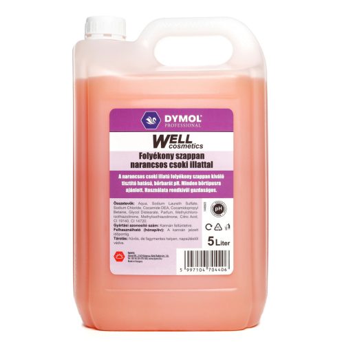 Dymol Well folyékony szappan 5L (96kanna/raklap) narancsos-csoki