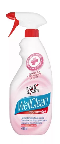 Well Done WellClean Fertőtlenítő hatású hideg zsíroldó 750ml