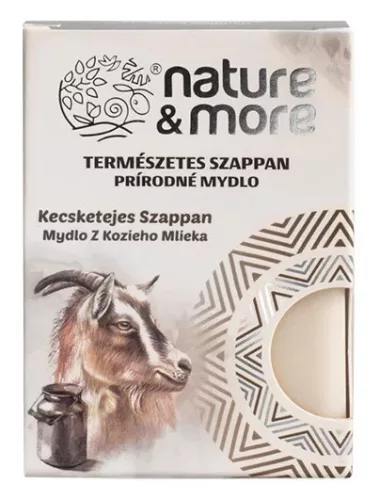 Well Done Nature&more természetes szappan 100g kecsketejes
