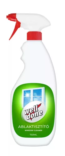 Well Done Fresh apple ablaktisztító szórófejes 750ml
