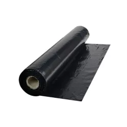 Takarófólia vastag fekete létrázható 4X5m