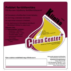 Clean Center Kliniko-sun kísérőmatrica