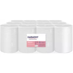   Harmony tekercses törlő 2r., fehér, 55m/tek, 12tek/karton, 44karton/raklap