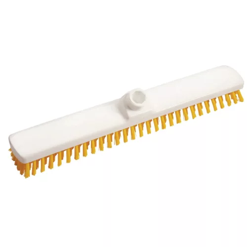 Diversey padlósúroló, kemény, 400x60x90 mm, 26 mm-es sörtékkel - Sárga