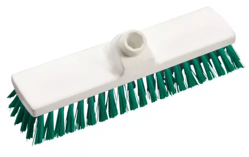 Diversey padlósúroló, kemény, 225x60x100 mm, 26 mm-es sörtékkel - Zöld