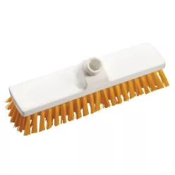   Diversey padlósúroló, kemény, 225x60x100 mm, 26 mm-es sörtékkel - Sárga