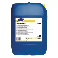   Divomil RD VC69 20L - Alacsony habzású, szilikát tartalmú, klórozott tisztítószer, lágy vízhez