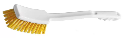 Diversey mosókefe, hosszú nyelű, kemény, 400x48x70 mm, 35 mm-es sörtékkel - Sárga