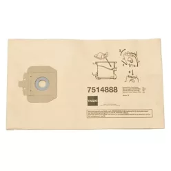   TASKI eldobható papír porzsák (10db/csg) (Vento 15/Bora 12/Vacumat 12)