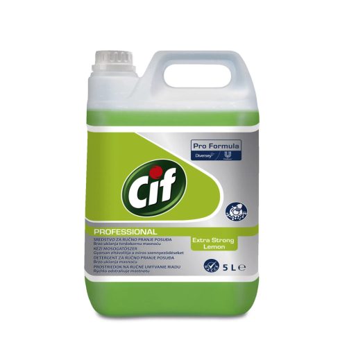 Cif Dishwash kézi mosogatószer 5L Extra Strong Lemon