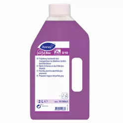   Suma Bac D10 2L - Folyékony kombinált kézi mosogatószer és általános tisztító-, fertőtlenítőszer