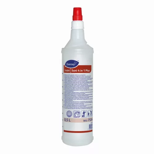 TASKI Sani 4 in 1 0,5L-es üres habosító flakon szórófejjel