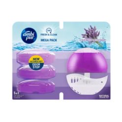   Ambi Pur wc tisztító Mega Pack 4X55ml (4DB-OS, 6csg/karton) lavender & rosemary