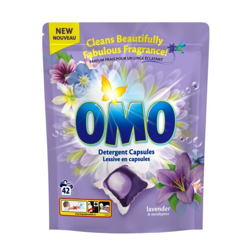 Omo mosókapszula 42db/csg Lavender&Eucalyptus