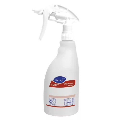 SURE Washroom Cleaner üres szórófejes flakon, 500ml
