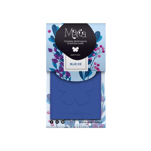 Marta la Farfalla Card autóillatosító Blue Ice