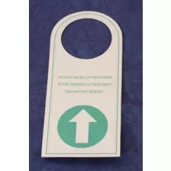 Ne zavarj tábla (kilincsre akasztható)