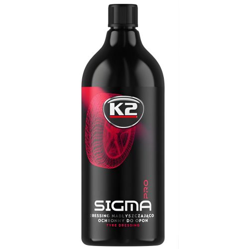 K2 SIGMA PRO 1L - fényes gumiápoló gél