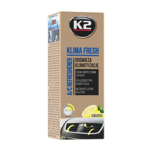 K2 KLIMA FRESH 150ml lemon klímatisztító spray