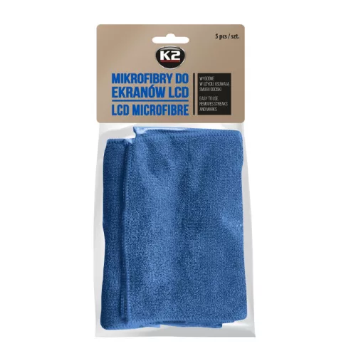 K2 MIKROSZÁLAS KENDŐ SZETT - LCD 5db 15x15cm