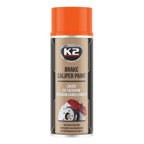 K2 BRAKE CALIPER paint 400ml - narancs féknyereg festék