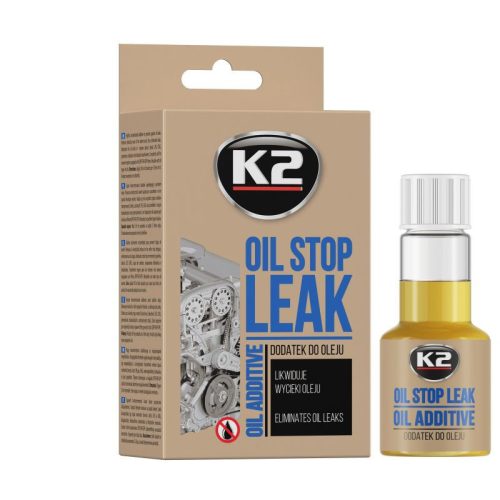 K2 STOP LEAK OIL 50ml - olajszivárgás gátló