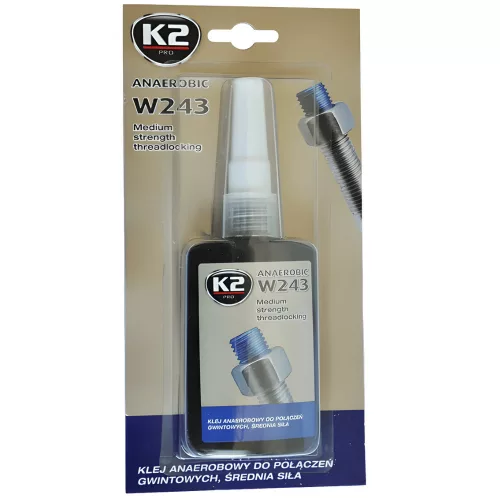 K2 243 ANAEROBIC 50g csavarrögzítő