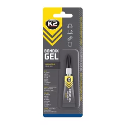 K2 BONDIX GEL 3g - gél alapú pillanatragasztó