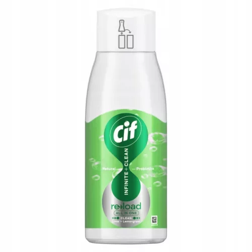 CIF Infinite+Clean All in One UTÁNTÖLTŐ 590ml Clean Lime & Lemongrass