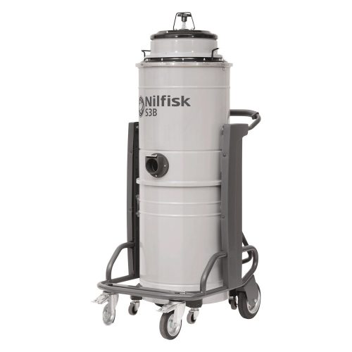 Nilfisk S3B L100 egyfázisú száraz/nedves porszívó (felszívó készlettel, méretváltóval)