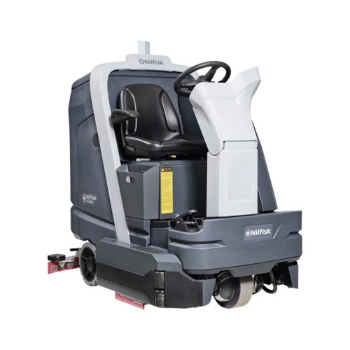 Nilfisk SC6000 860D kompakt méretű vezetőüléses 2 kefés teljesen felszerelt akkumulátoros padlótisztító