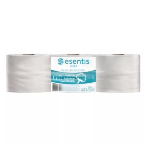 PRIOR toalettpapír MAXI Jumbo 26cm-es, 2 rétegű, fehér, 280m/tekercs, 6 tek/karton (48 karton/raklap)