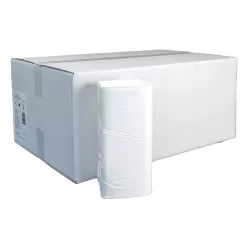   PRIOR kéztörlő V hajtogatott, 25x21cm, 2 rétegű, fehér, 150 lap/csg, 20 csg/karton (36 karton/raklap)