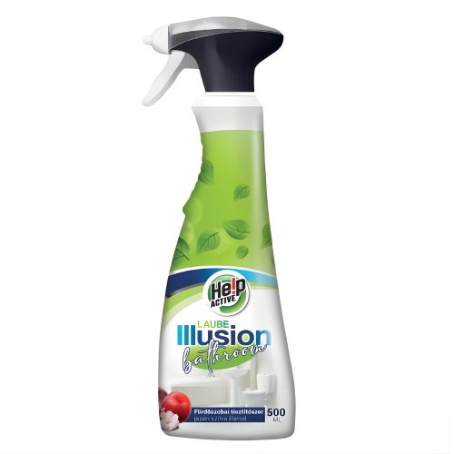 Laube Illusion Bathroom japán szilva illatú fürdőszobai tisztítószer ecetsavval 500 ml