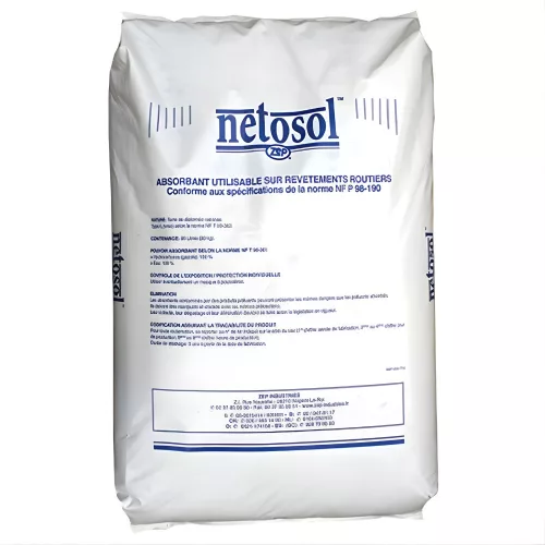 Zep Netosol olaj- és emulziófelszívó, tisztító granulátum 35 L