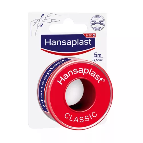 Hansaplast ragtapasz Classic, méretre vágható 5m x 2,5cm