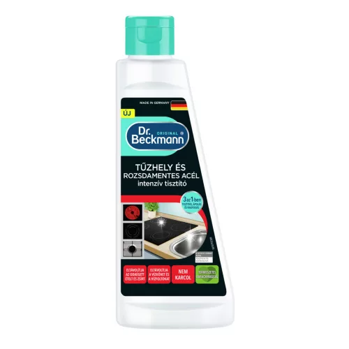 Dr. Beckmann tűzhely és Rozsdamentes acél tisztító Intenzív 250ml